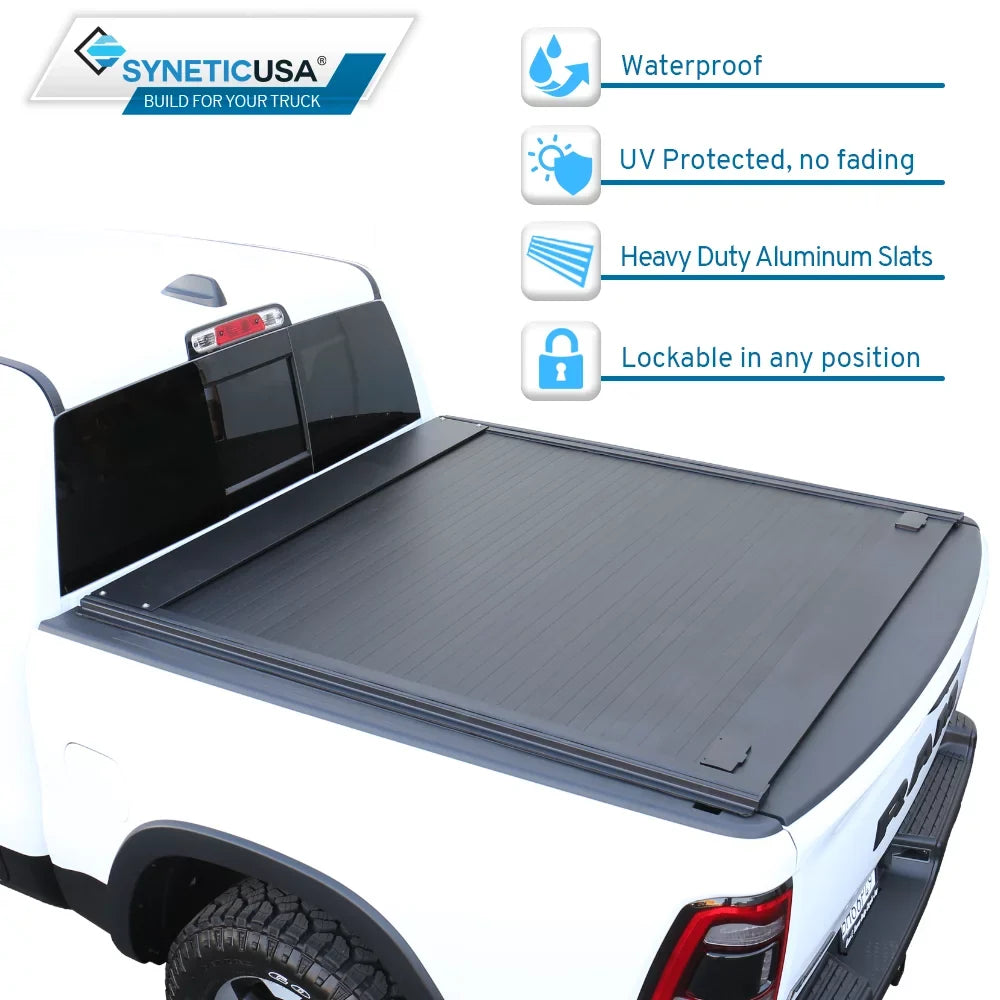 Hard Tundra Retractable Aluminum Hard Toyota Tonneau For Truck Cover Bed Waterproof Profile Low Design 2007-2021 5.5ft