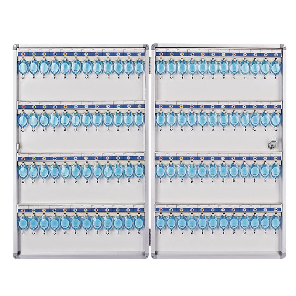 Safe Lock Box 96 Cabinet Organizer Box Key Cabinet Silver Wall Mount Storage Key