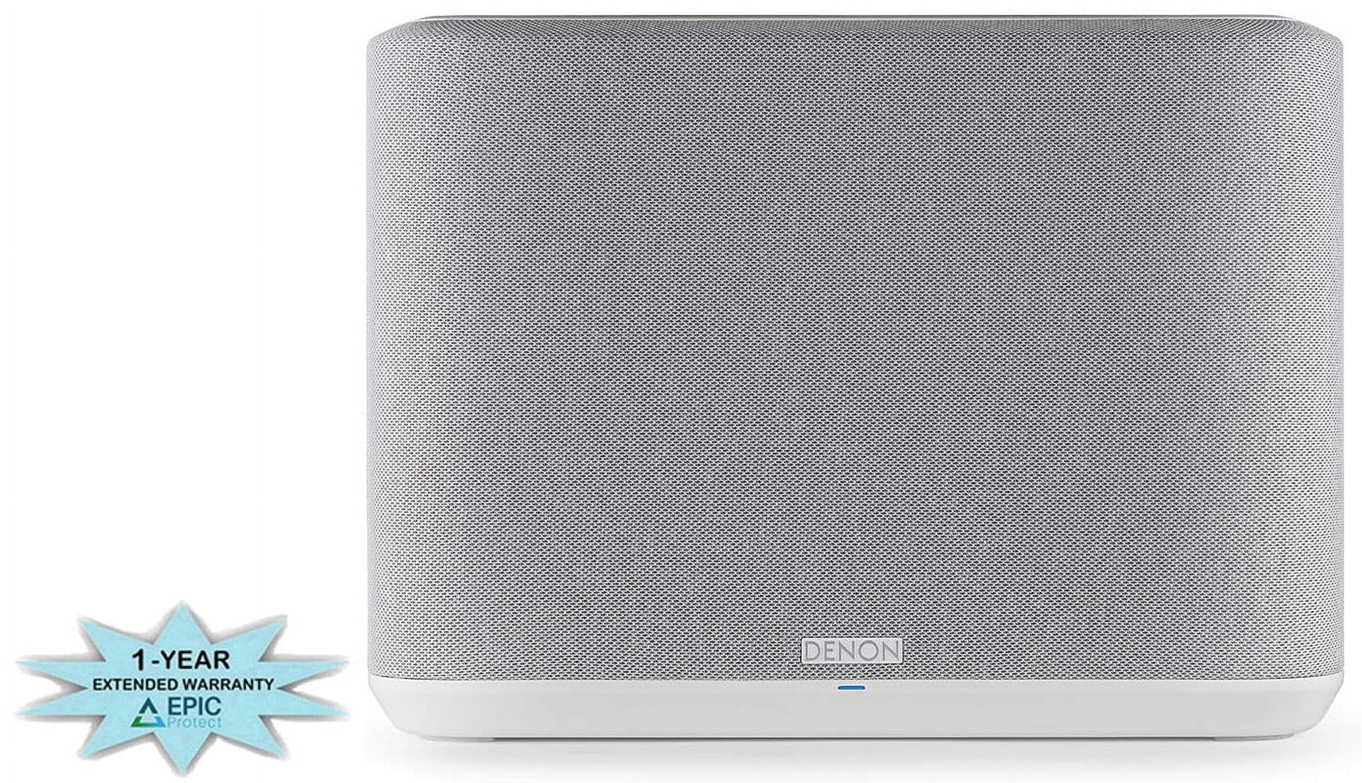 Heos an Speaker Built Home 250 with (2020) Epic Denon White in Additional Wireless 1 by Coverage Bluetooth Protect Year