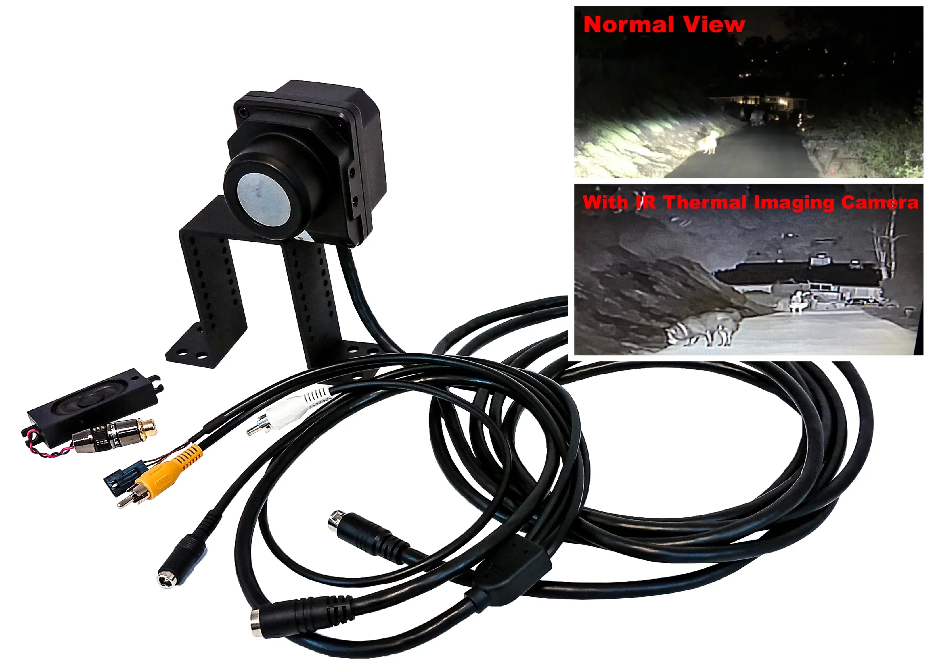 Digital Camera Vision Thermal Sensor Automobile IR System Infrared Driving Night SPEEDIR Imaging Assistant Heat