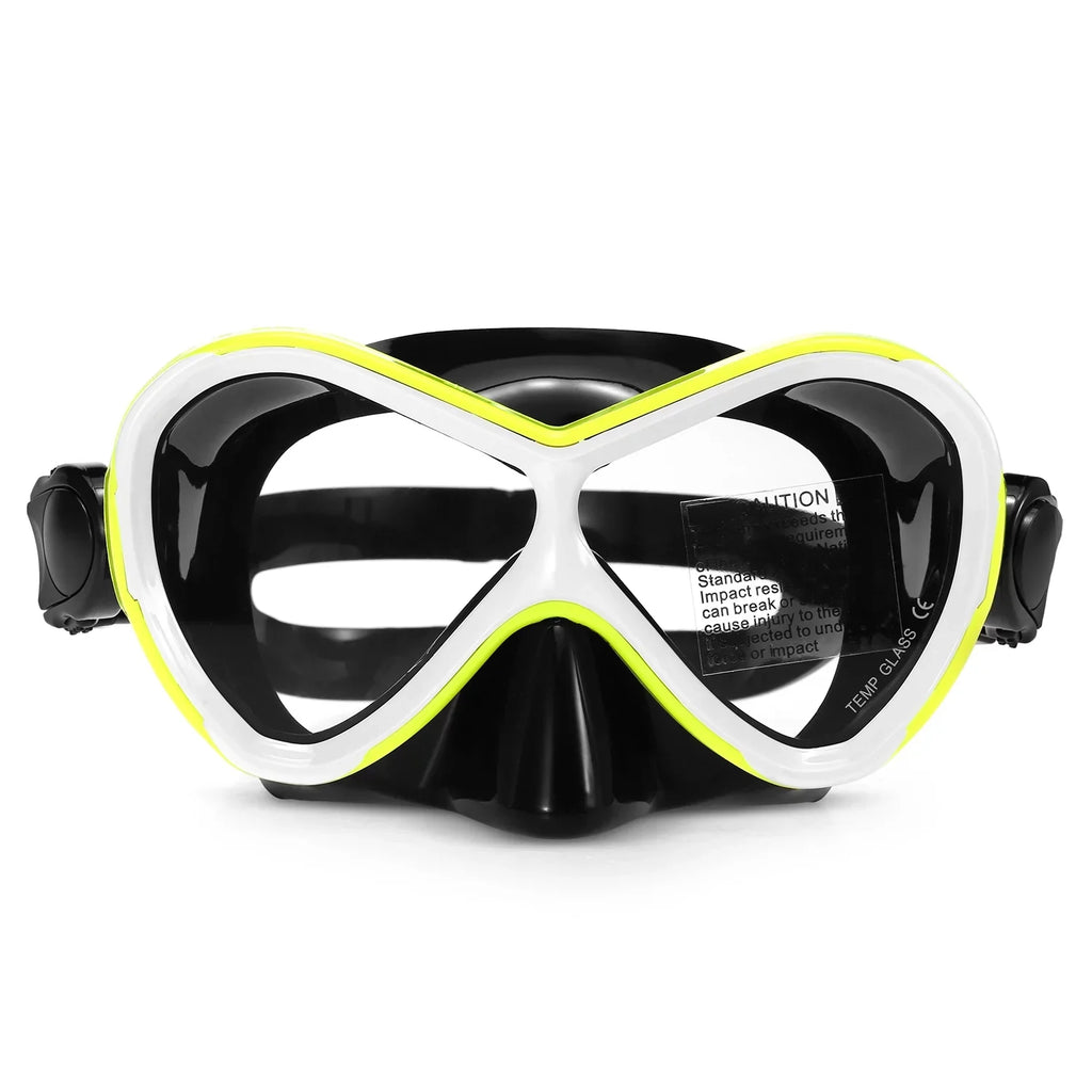 for Clear Set for Snorkel Vision Goggles Professional Kids Swimming with Tube Underwater Snorkel ammoon