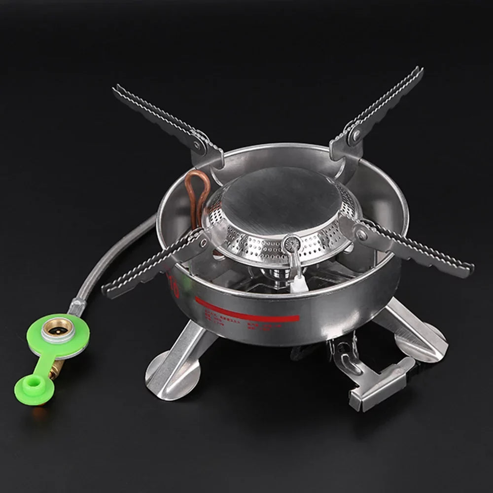 Picnic Gas Butane Split-Type Camping Power Steel Blaze Andoer Large BRS-10 Stainless Cooker Portable Big Outdoor