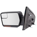 BL3Z17683CA Signal Brock Spotter F-150 Ford replaces fits Heated Power FO1320407 View Truck Pickup Mirror Drivers Glass Side 09-14 Reflector