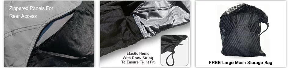 And Sun, Protects And - from DOO Trailerable Black Weather SE 2014-2016 - Bag Jet - More! 130 SEA Weatherproof / Cover - Rain, Ski 155 Color Includes For GRAY Rays, GTI All Storage UV Trailer Straps