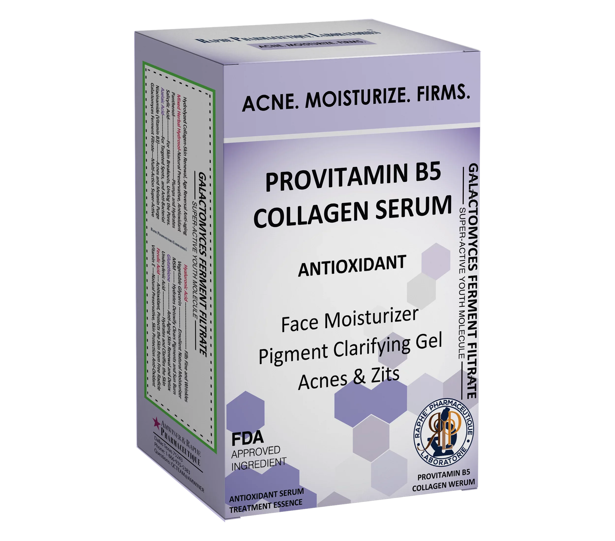 2 Antioxidant Moisturizer of Serum Firm in Remover 2 Spots and Lift Pack A Acnes 1