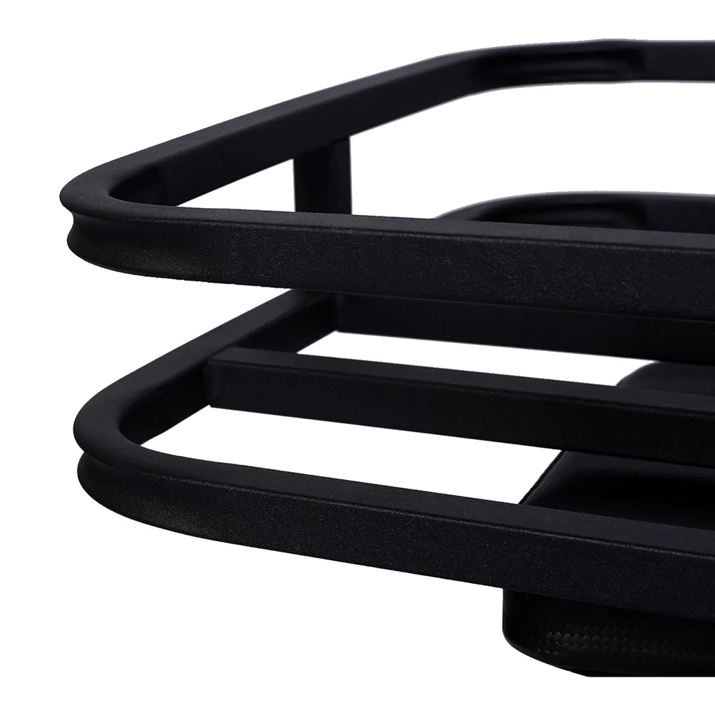 Mount Capacity, Cargo Rear Vans, RV's, - Rack Load Cargo Carrier, 2" Luggage Rack Steel SUV's, Hitch Basket Cars for Trucks, Black Receiver 500-lb with Hitch