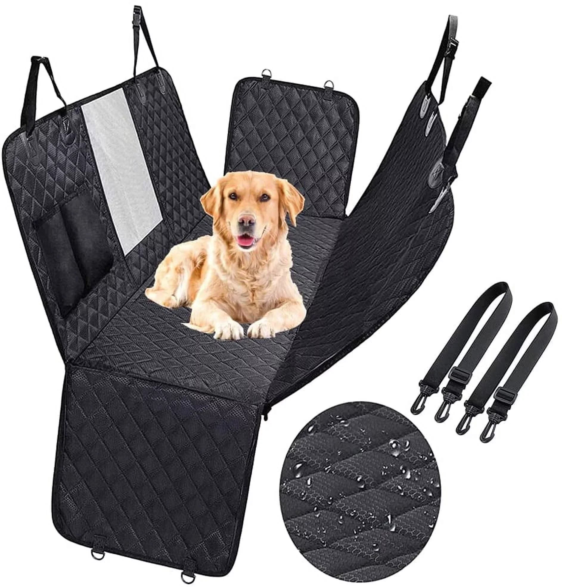 Protection Window, Back Cover for Mesh & Scratchproof Dogs Seat Hammock Car Cars Covers Cover Seat, Trucks Waterproof Car Dog Dog Dog SUVs with