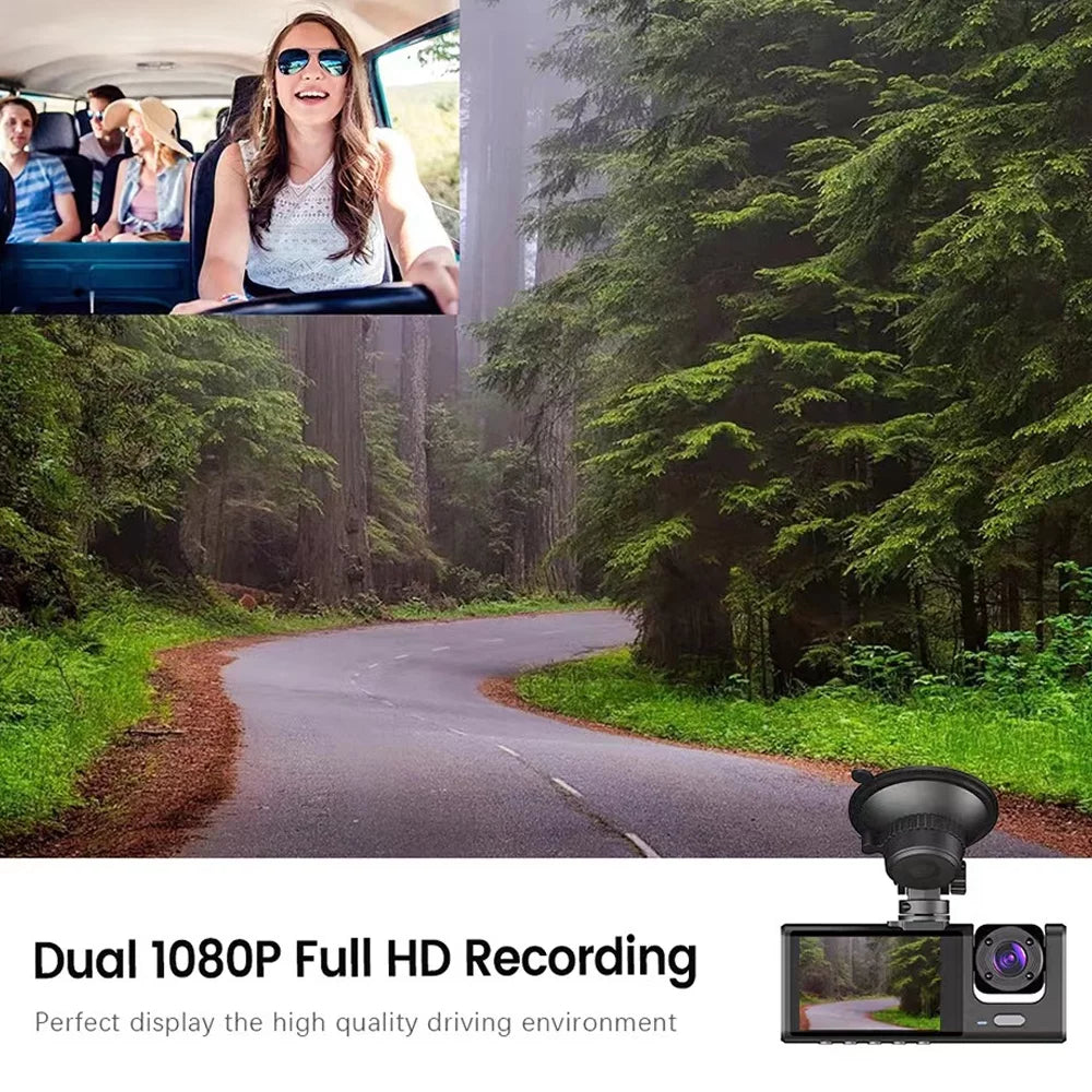 Recorder Auto Car for ammoon Driving Video WiFi, Cam 3 with Dash Safety Clear Camera