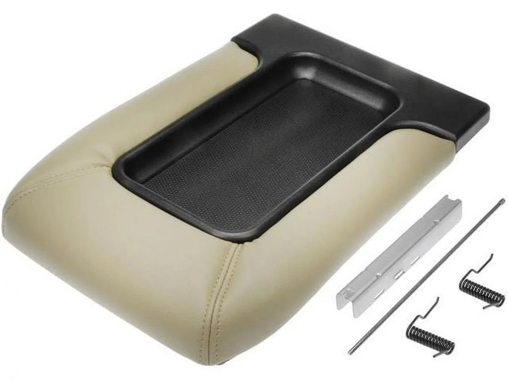 Bench 2005 Console Tan 1500 Chevy - Split 2002 Seat Lid Silverado 2003 - with 2006 Compatible 2001 2004 - with