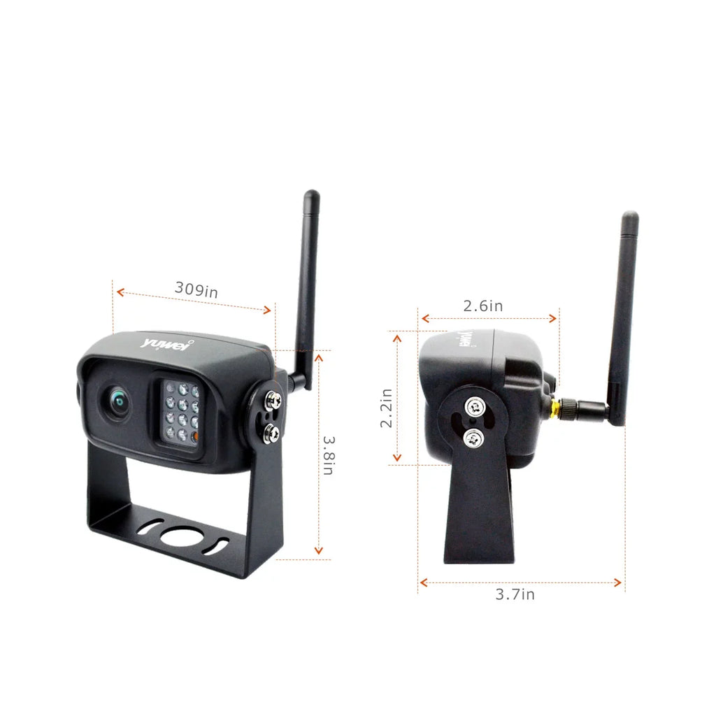 and Advanced for with Camera Color in Cars, and Trucks, YW-0629 Trailers Yuwei Nightvision Black Backup Wireless RVs,
