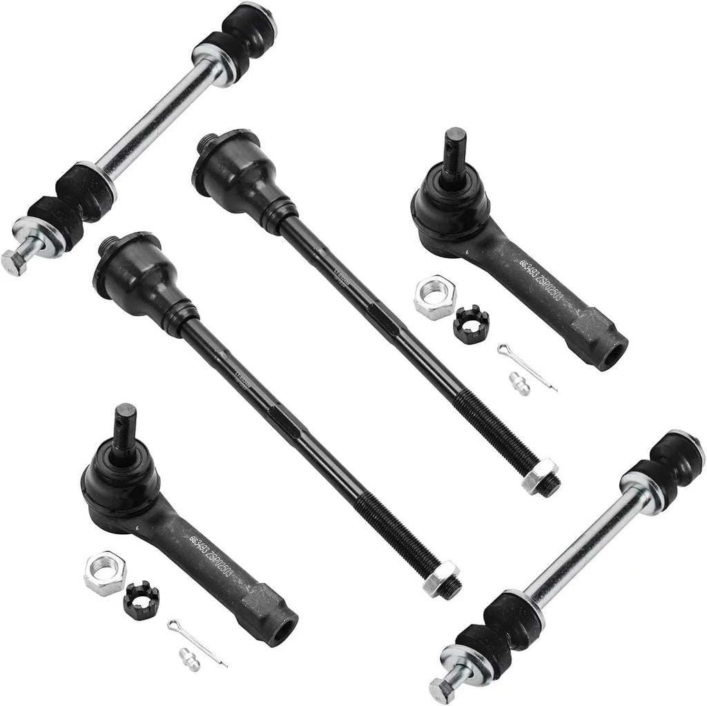 Control 4WD Kit Sierra 1500 Arms Detroit Lugnuts Suspension - w/Keys Hubs 2000-2006 Silverado + Wheel Replacement Tahoe Axle Front 24pc for Escalade