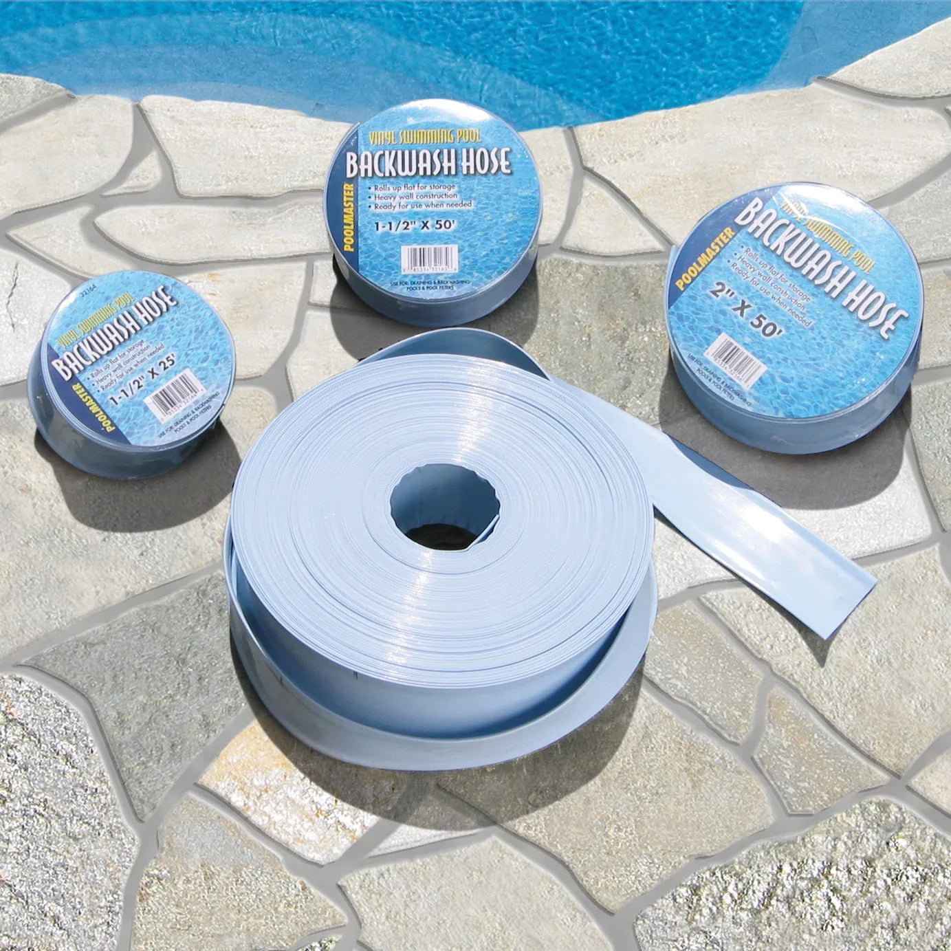 Pool Hose for Poolmaster Filters Filter Swimming Heavy-Duty Cleaning Backwash