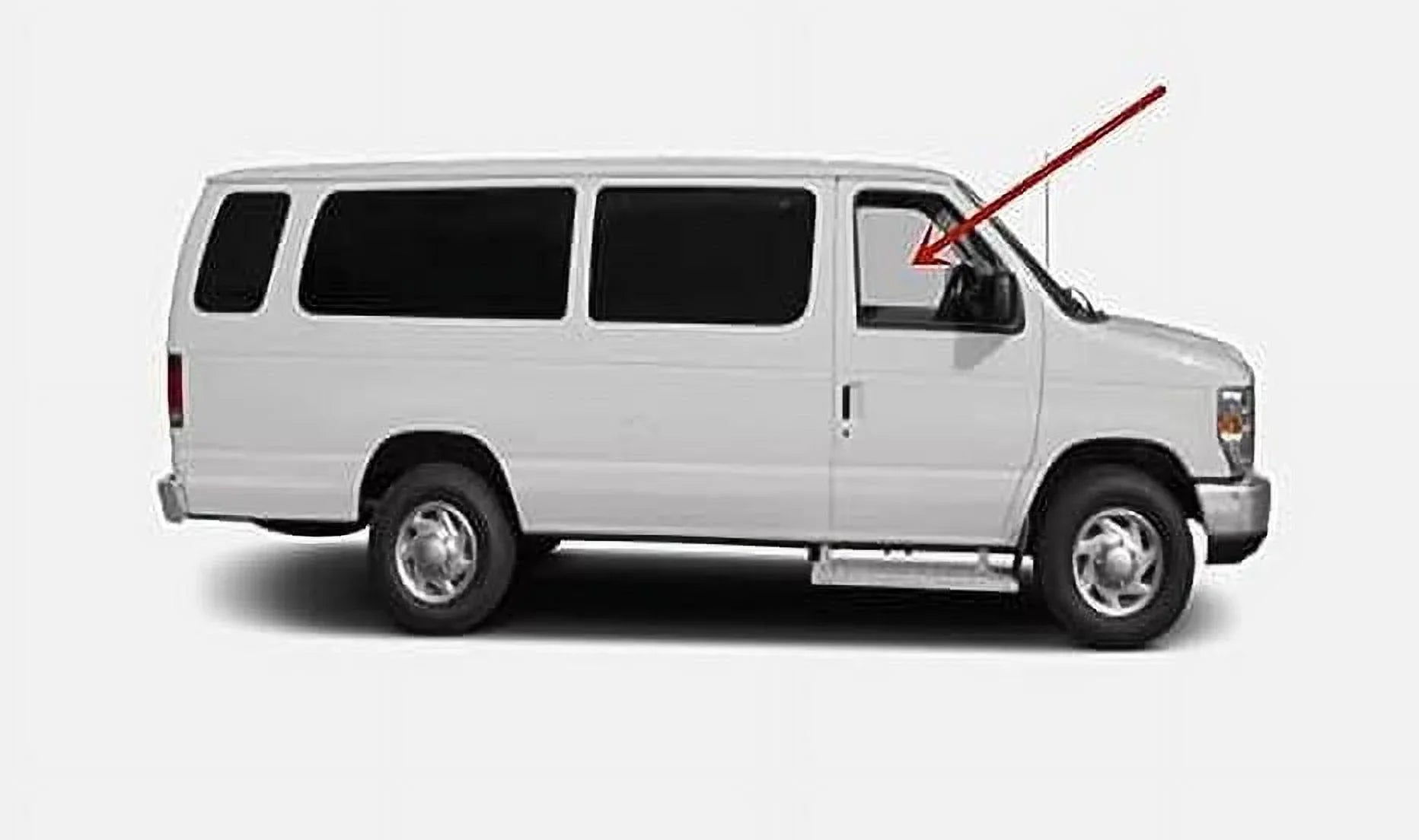 Front Ford Side Econoline Van Compatible Passenger Models Door with Right Glass 2015-2019