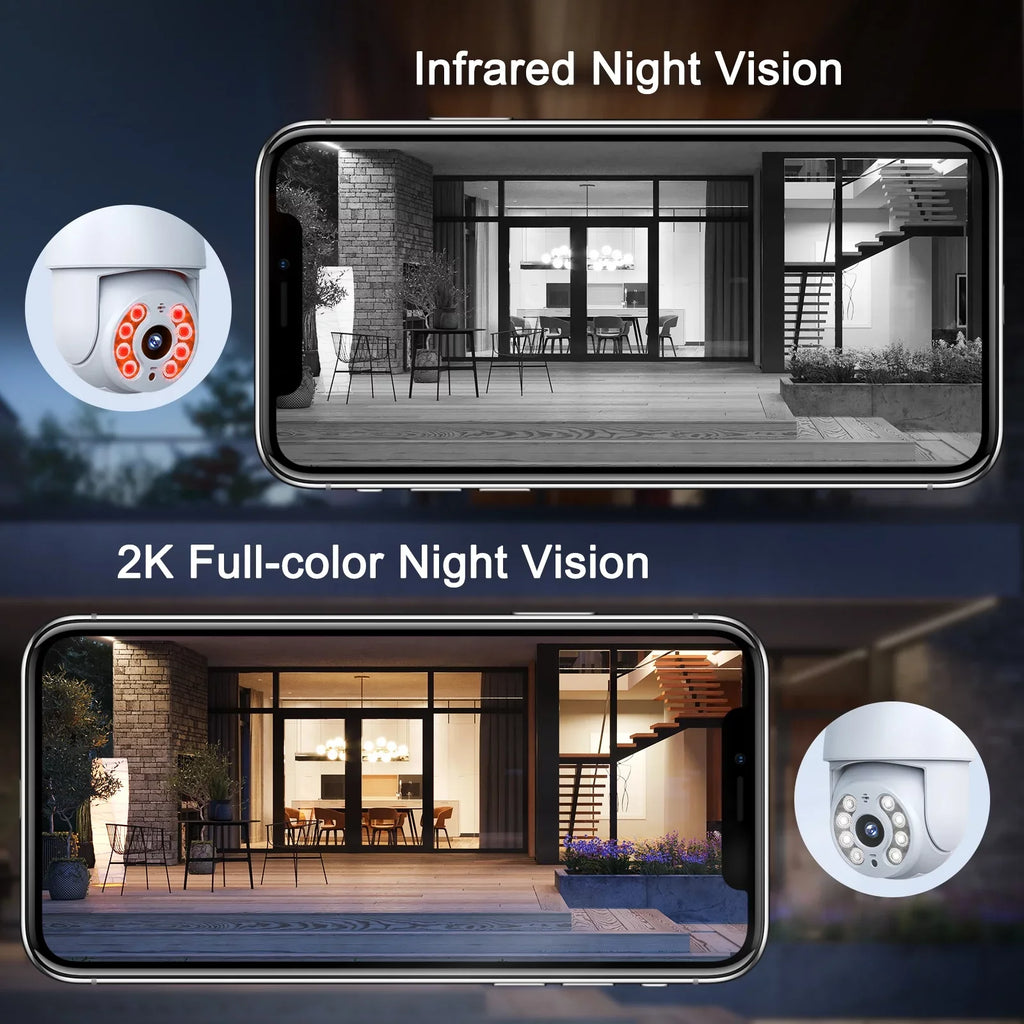 SC30 Camera Surveillance Packs Dome WiFi Wireless Toguard 2K/4MP Light Outdoor PTZ 2 Indoor Camera Bulb Security