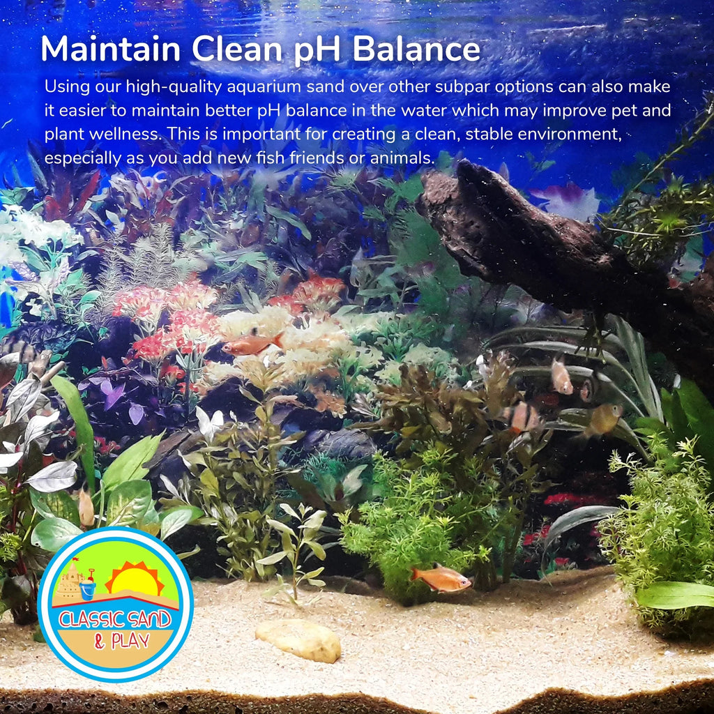 lb. & Sand 40 Freshwater Saltwater Tanks, for CLASSIC and Yellow SAND Natural Aquarium PLAY