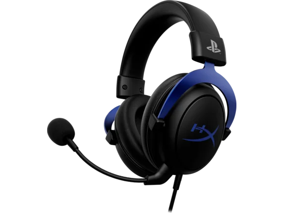 Headset (Black-Blue) - Cloud - PS5-PS4 HyperX Gaming