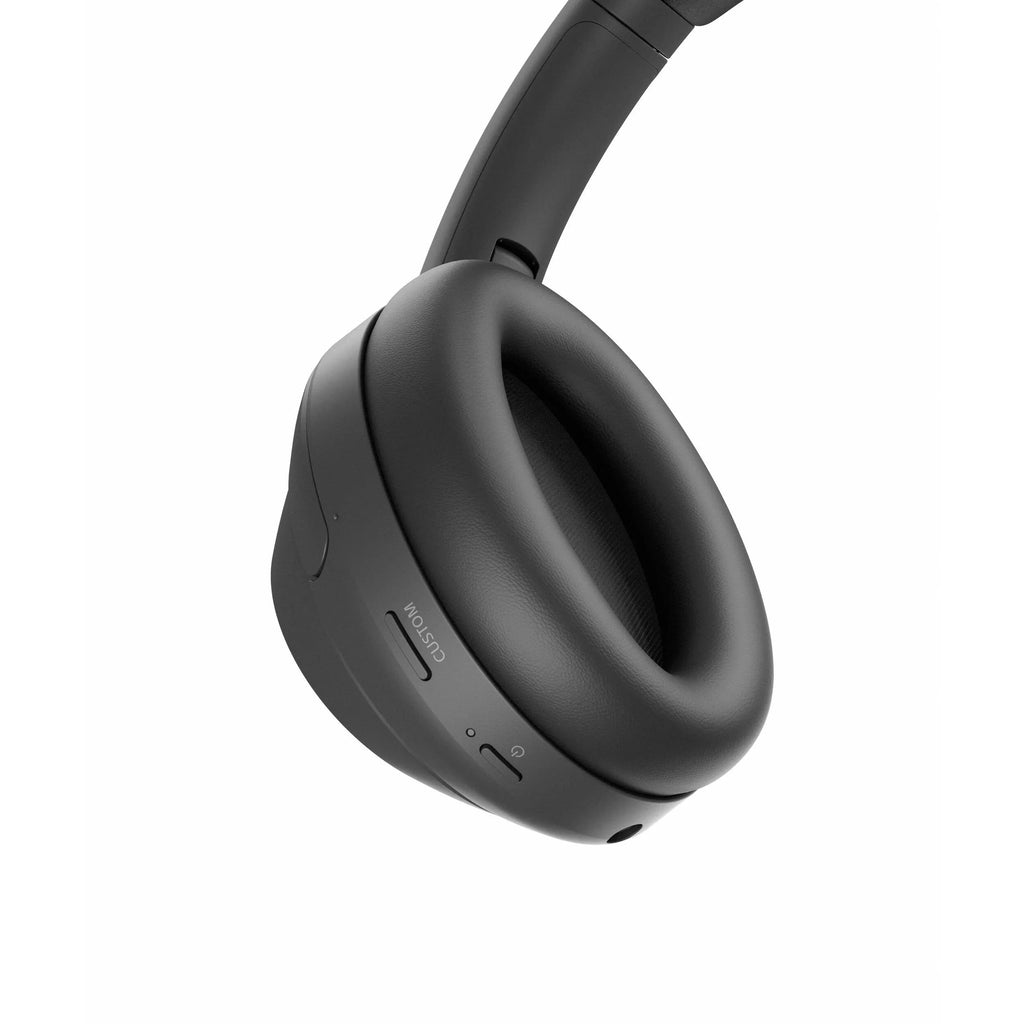 Connection Case Includes: for Plug & Carry Adapter Cable, In-Flight Microfiber Type-C (Black) Wireless Cloth - Sony USB Use, Headphones Compact Over-Ear Noise-Canceling WH-1000XM4 Cable, Cleaning