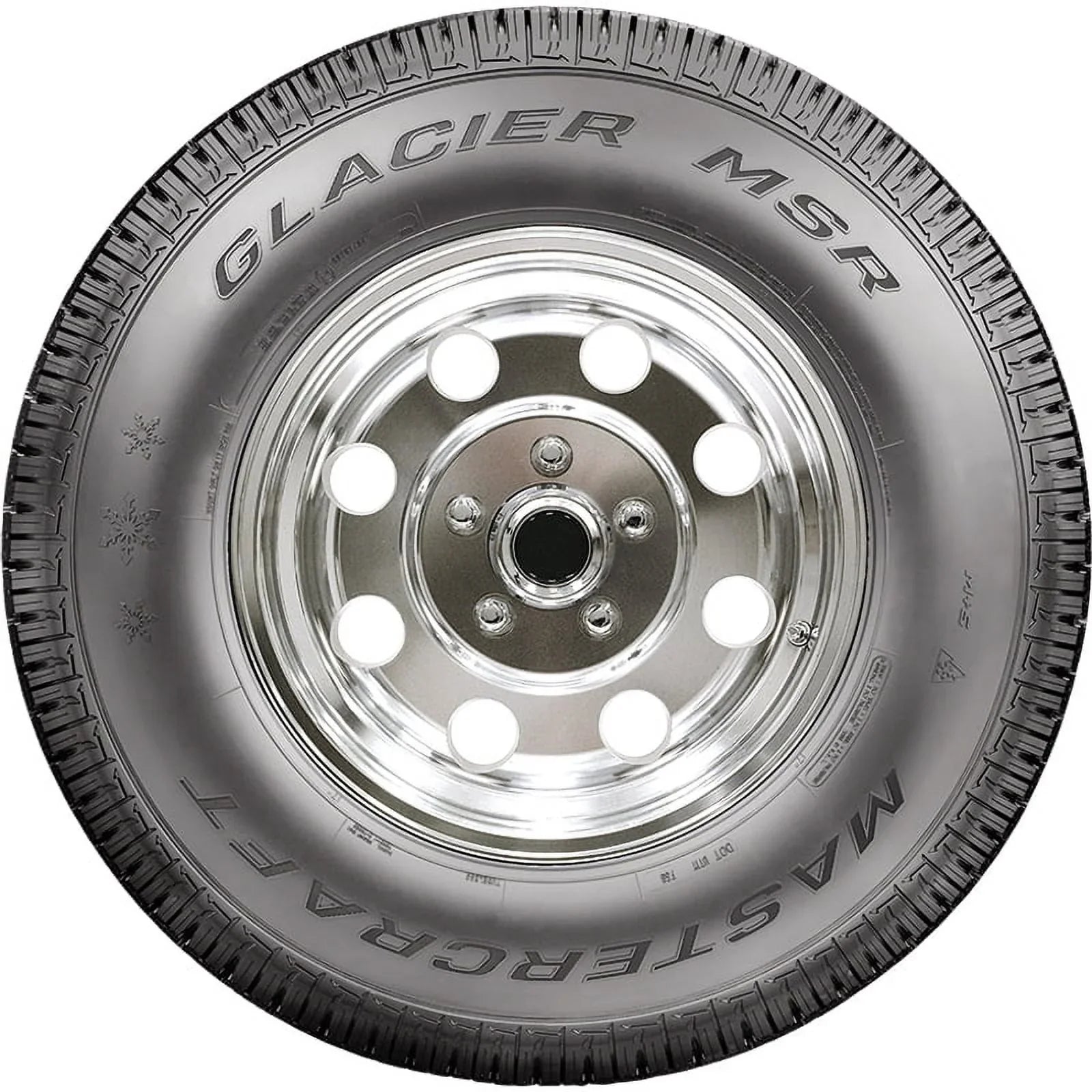 MSR 112T 255/70R17 Truck Mastercraft Light Glacier Tire Winter