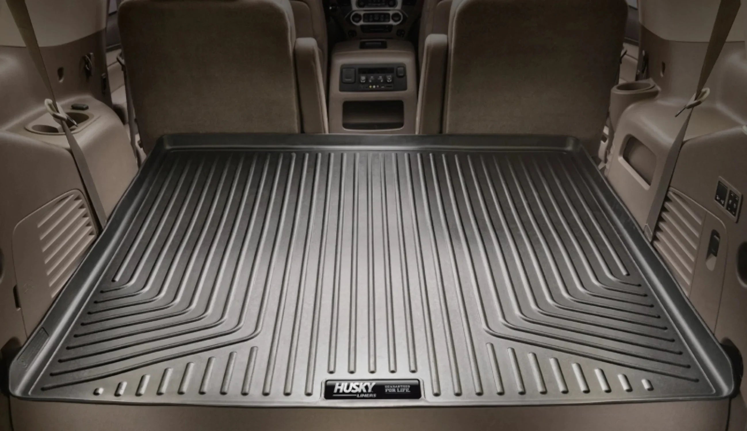 by Black Cargo Husky Compatible Ford Liner 07-12 RealTruck MKX Edge, with Lincoln Series Weatherbeater 07-15