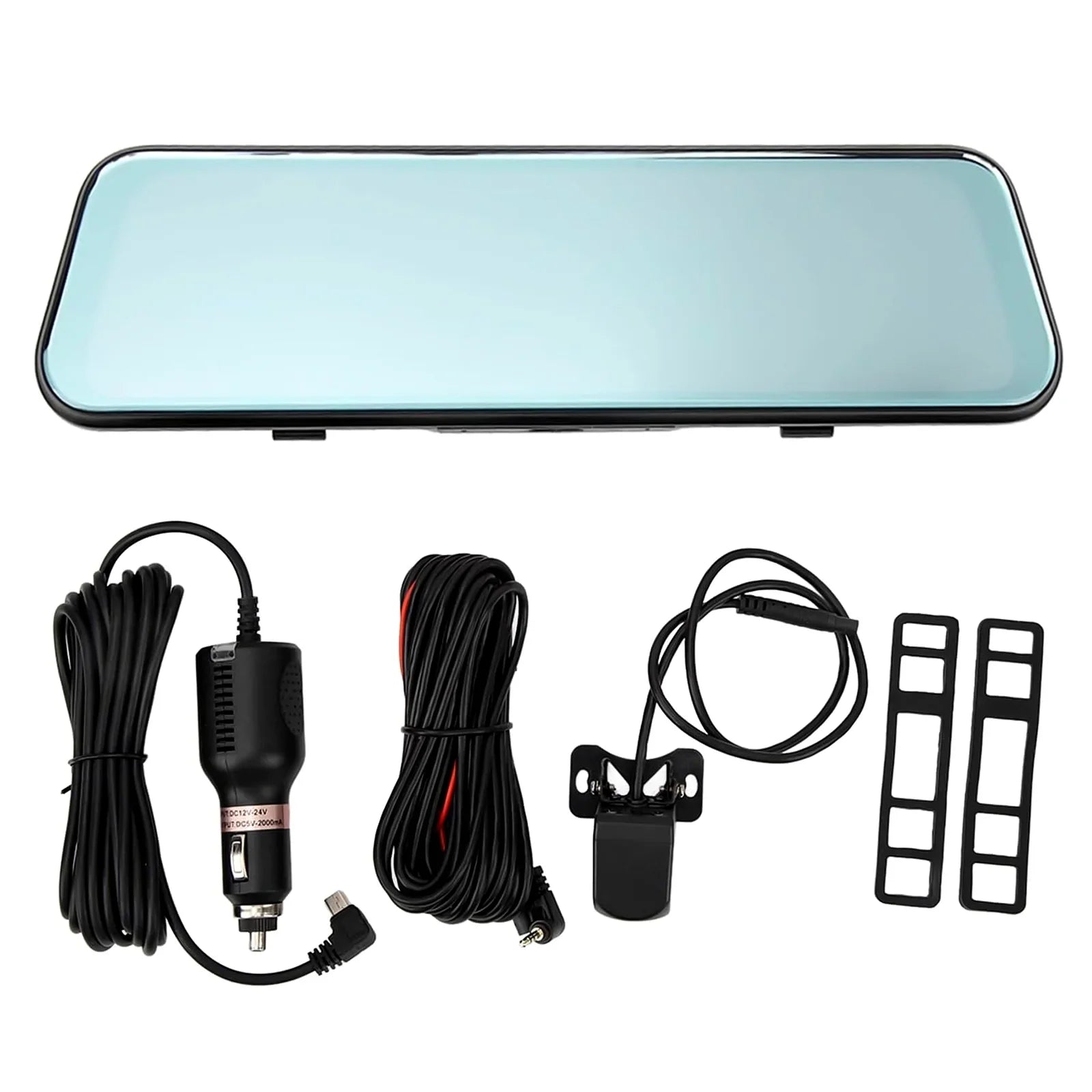 Backup Full and 10" 5.5 Camera,G-Sensor, Front Screen Touch Rear Monitor, View Cam,Kepeak Mirror 1080P Meters Wide Angle,with Parking Cable Dash FHD 170°