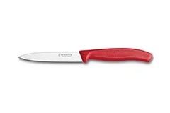 Point, Knife with Swiss Straight Paring Spear Classic Blade, Victorinox 4-Inch Red