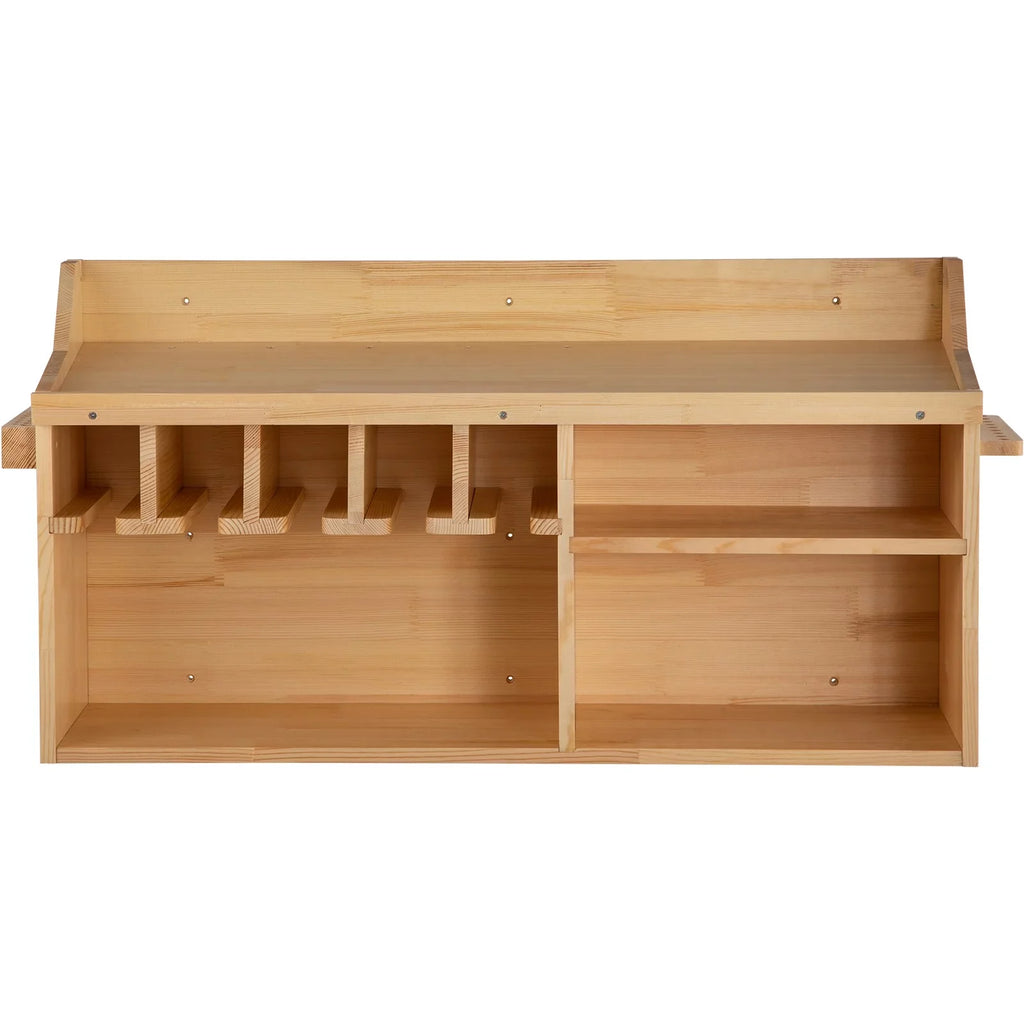 BENTISM Mounted Organizer Tool Tool Wall 5 Slots Drill Wall 4-shelf Power Holder
