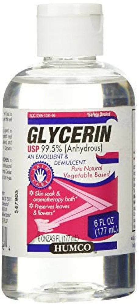 Protectant Glycerin USP Each 5 6oz Skin - 99.5% Pack Humco