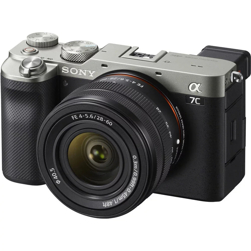 Lens Mirrorless (Silver) - ILCE7CL/S with Camera a7C 28-60mm Sony