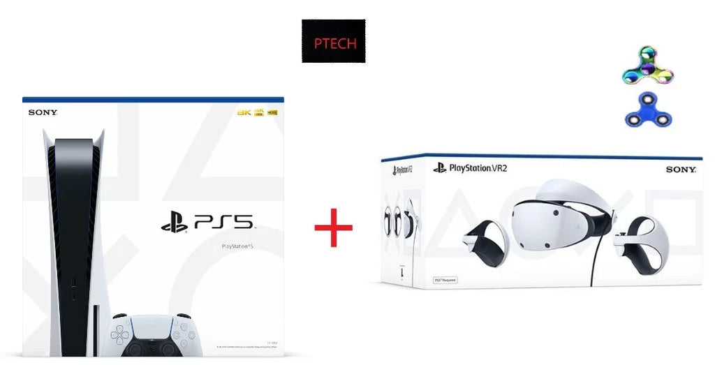 Console Gaming Sony PlayStation (Disc PlayStation_VR2 + Holiday Version) Bundle Bundle: PlayStation_PS5 2023