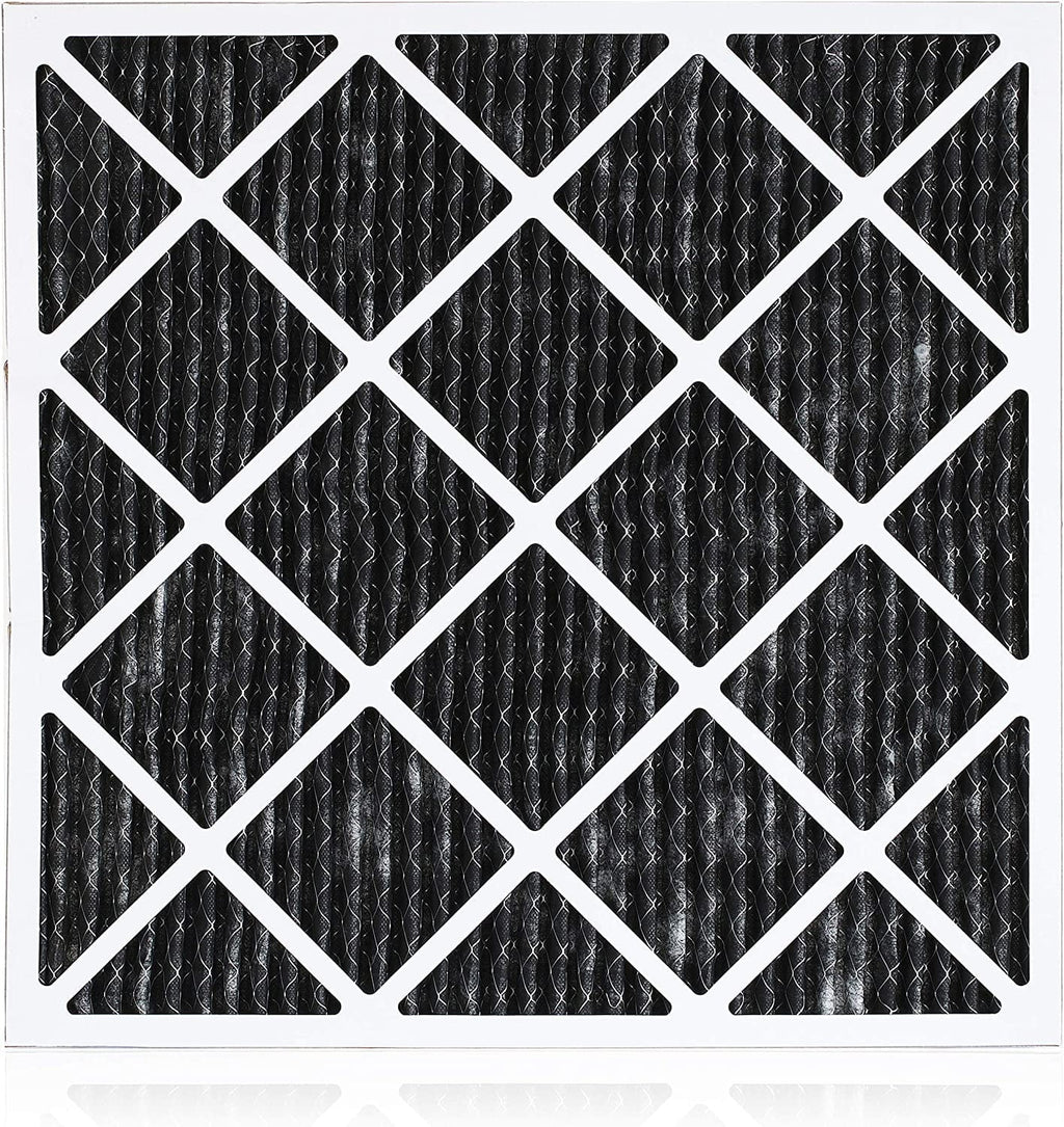 Carbon Activated AC Odor 20x22x1 MERV Eliminator Filterbuy with HVAC Pleated (12-Pack) 8 Filters Air Furnace