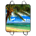 Mat Cargo Trunk inches Palm GCKG Hammock Cars Seat Mat and For Pet Trucks Car SUV Car Cover tree Seat Mat Beach Dog 54x60