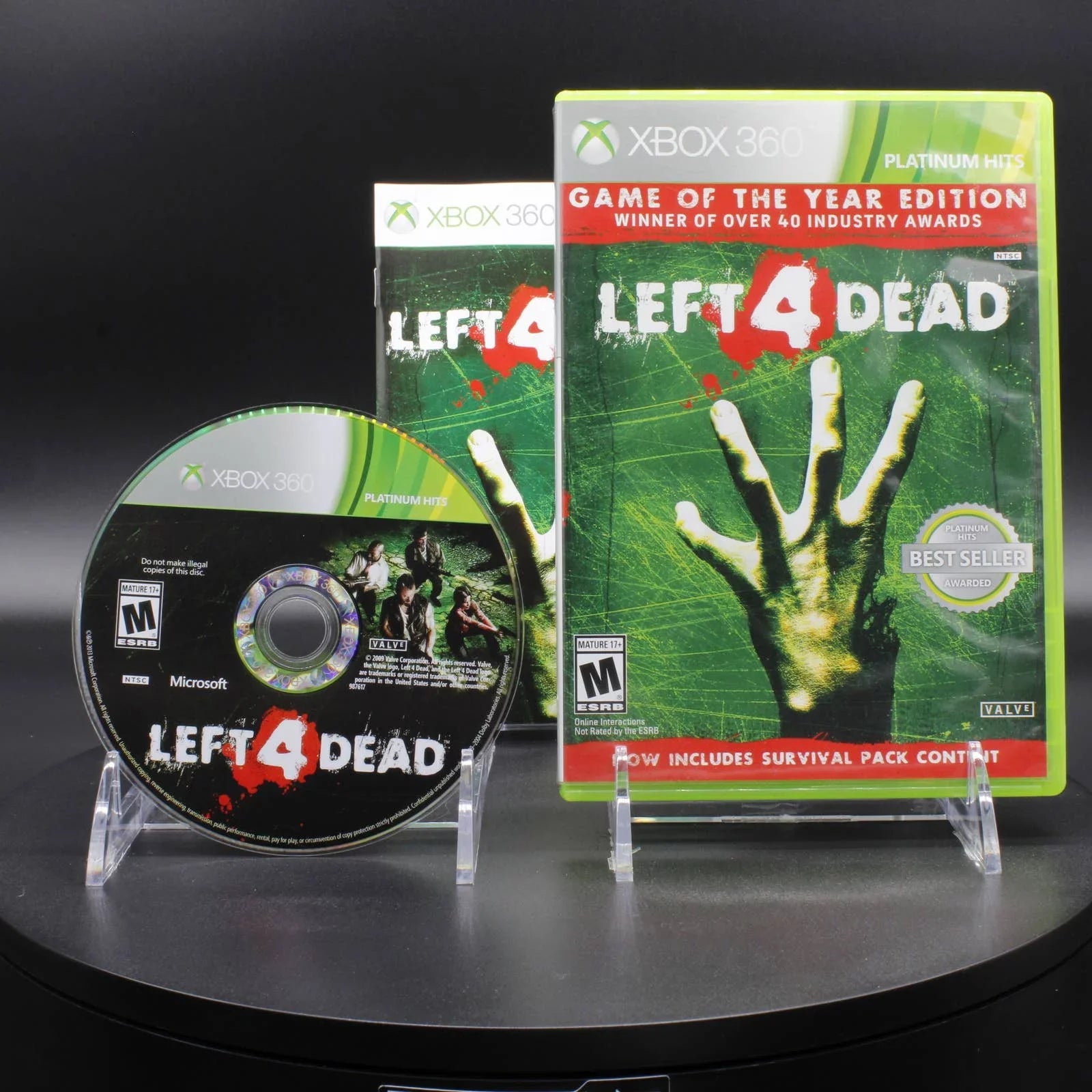 of | Left Xbox Hits Edition the | 360 Microsoft Dead Game Year | 4 Platinum