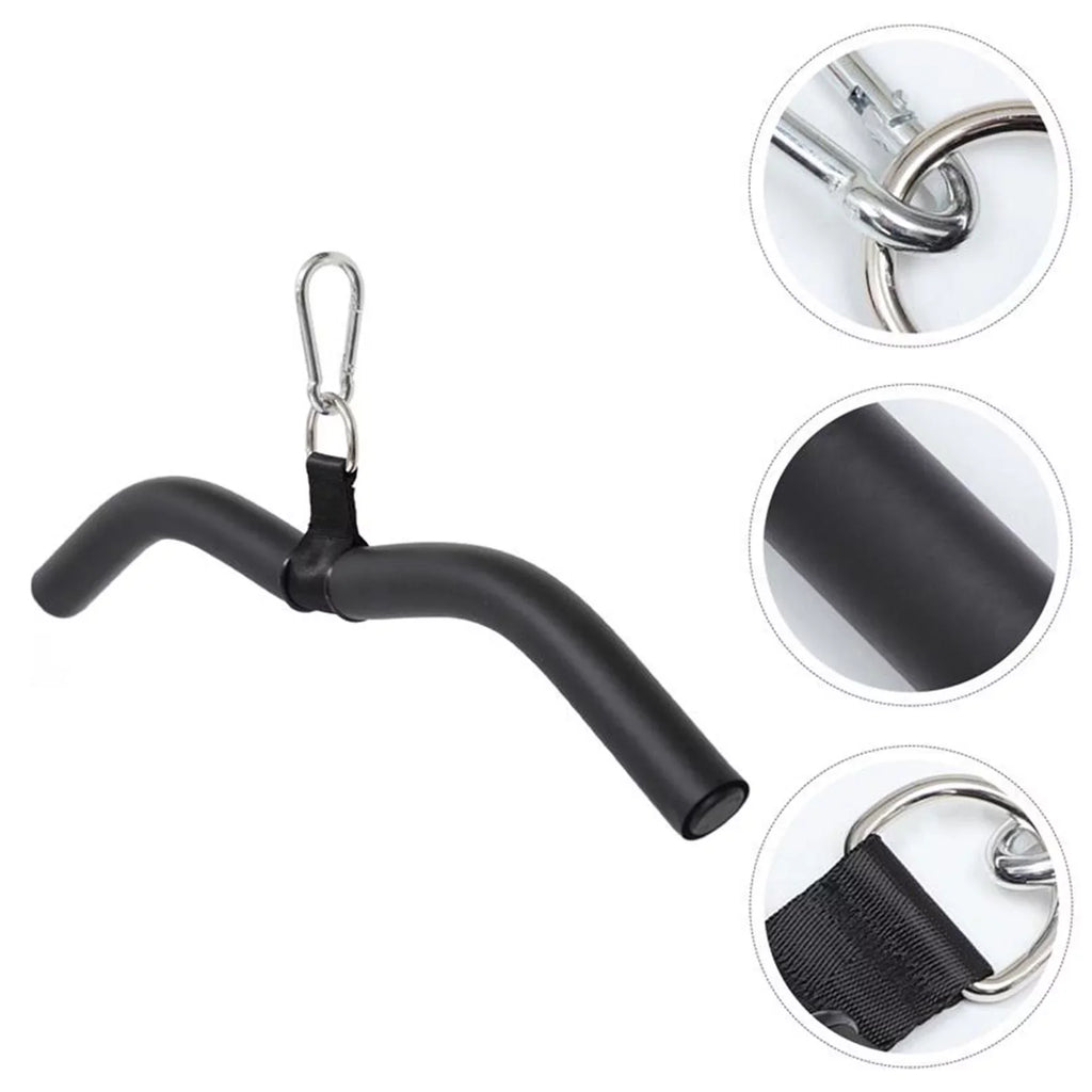 Attachment Accessories, Machine Down Accessories, Machine Equipment Weight for Tricep Press Cable LAT Pulldown Pulldown Attachment Gym, Cable LAT Bar