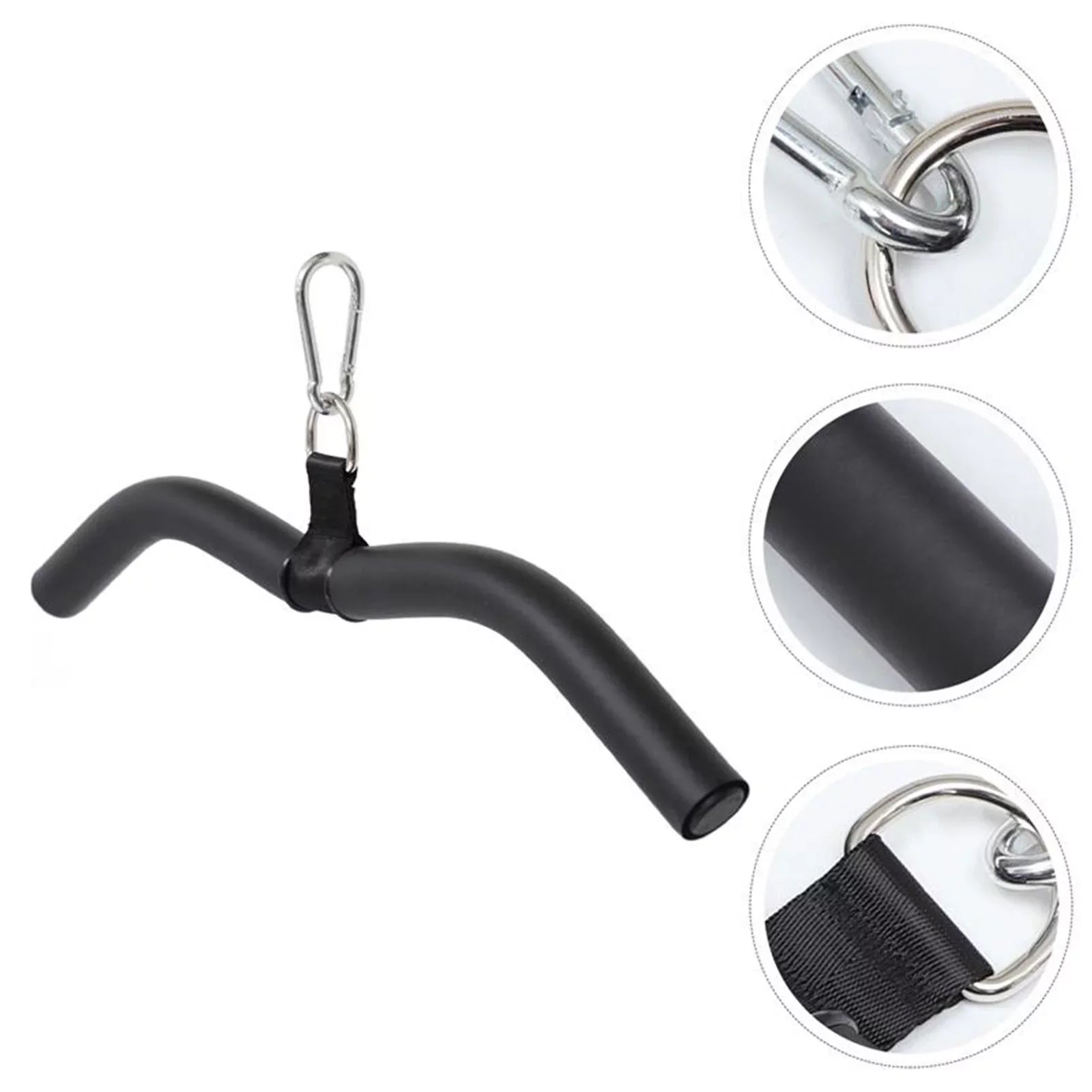 Attachment Accessories, Machine Down Accessories, Machine Equipment Weight for Tricep Press Cable LAT Pulldown Pulldown Attachment Gym, Cable LAT Bar