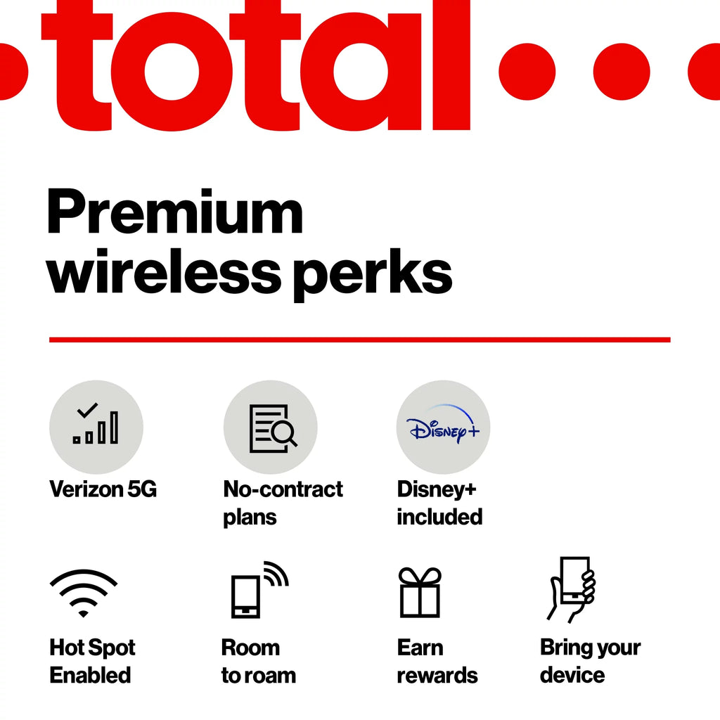Smartphone Verizon] Verizon Prepaid By Blue- C100, [Locked Total 32GB, to Total Nokia by