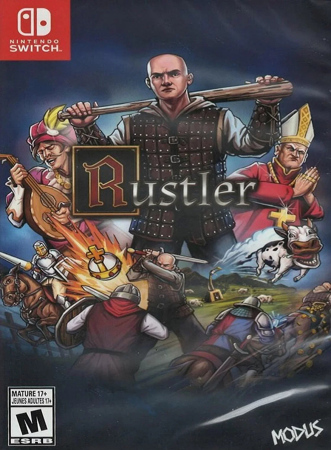 Restored (Nintendo Rustler Game Switch, Fighting 2021) (Refurbished)