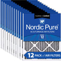 Furnace Carbon 15x20x1 Pack Air Plus MERV Filters 12 Pleated (14_1/2x19_1/2) 12