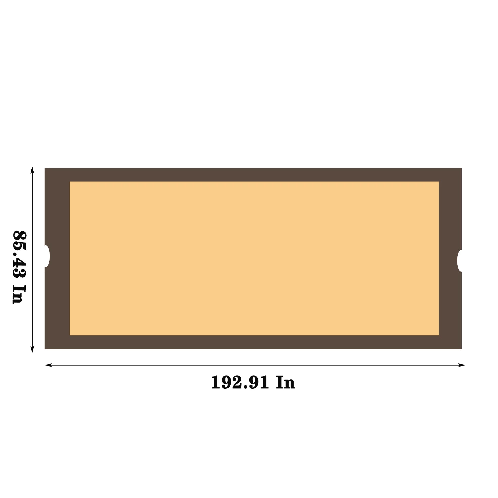 Pergola for Cover 12x9 Ft Universal Curved Outdoor Structure Canopy Replacement