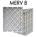 Filter 8 - Pleated | 6PK 17.5x29.5x.75 Actual Size Air MERV 18x30x1