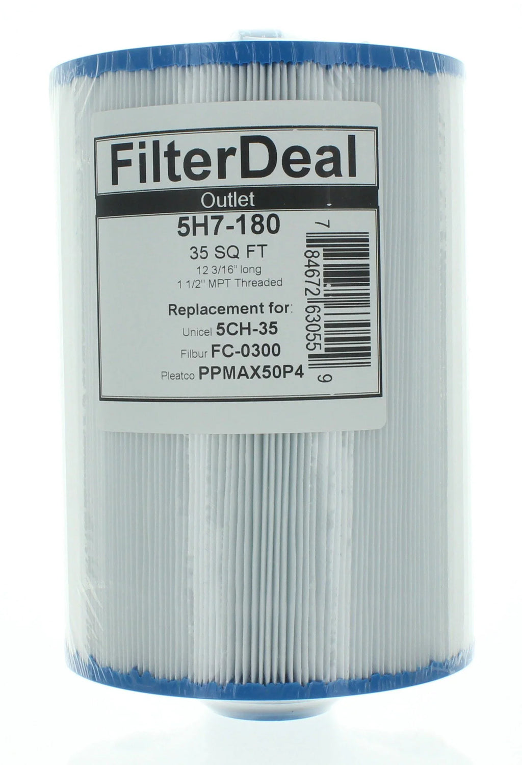 FC-0300, Pool/Spa Filter PAS35P, 5CH-35 5H7-180-02 Replaces Filtration 2-Pack, Products Guardian