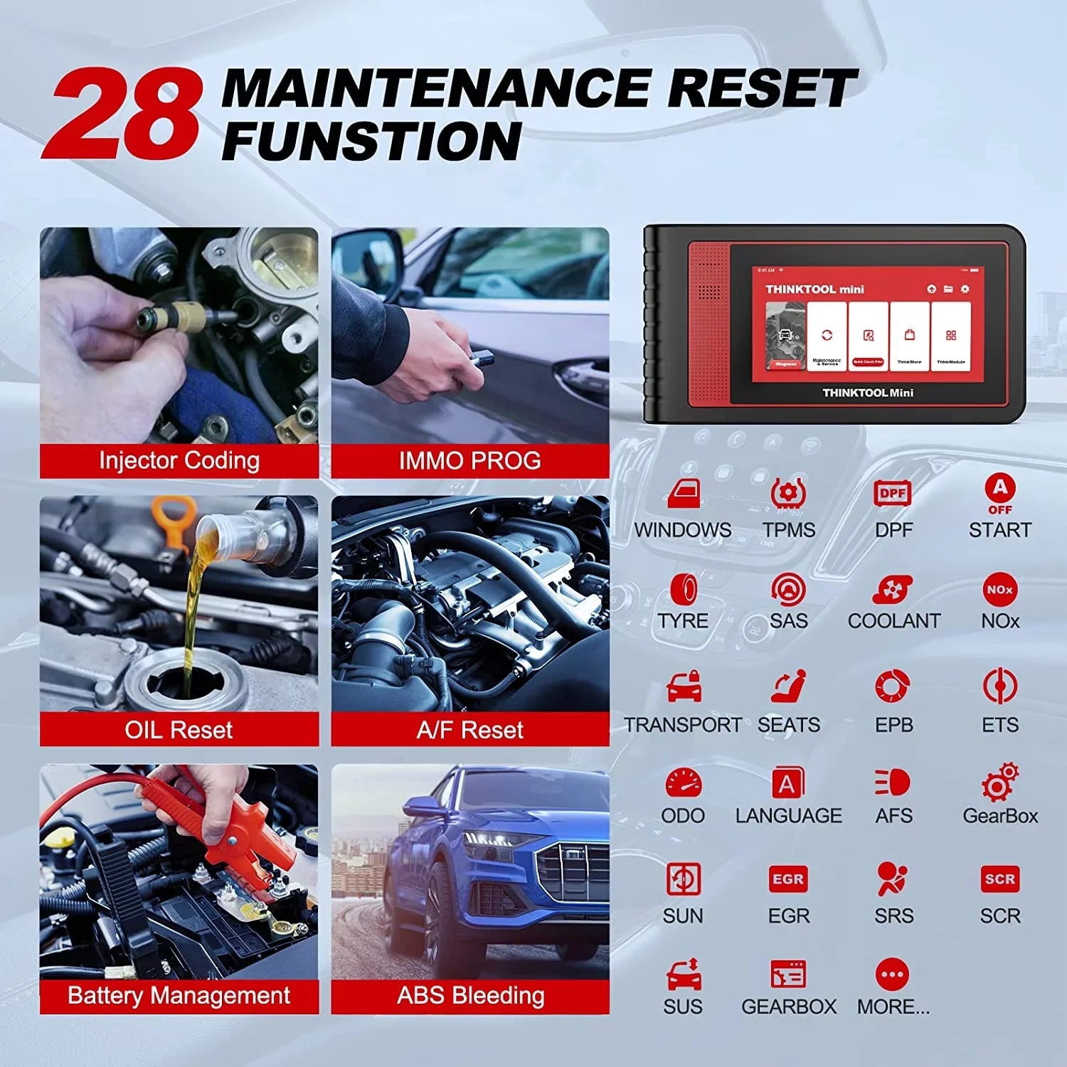 for Car Diagnostic Tool All SGW Scan Services THINKCAR AutoAuth OE-Level Diagnostic FCA Systems 28+