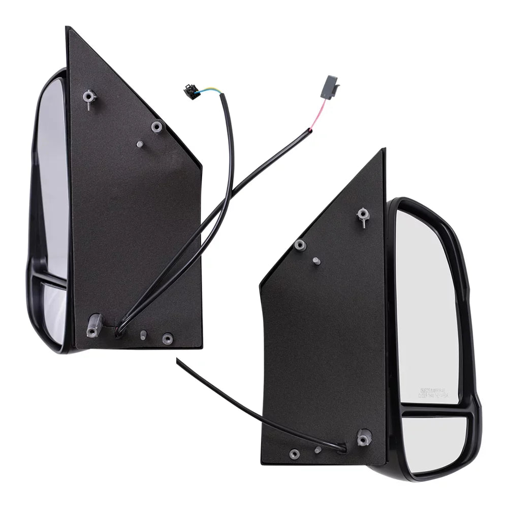 Van Pair Mirrors w/ Set Replacement Side 5VE98JXWAD 14-19 5VE99JXWAE for ProMaster Signal Manual View