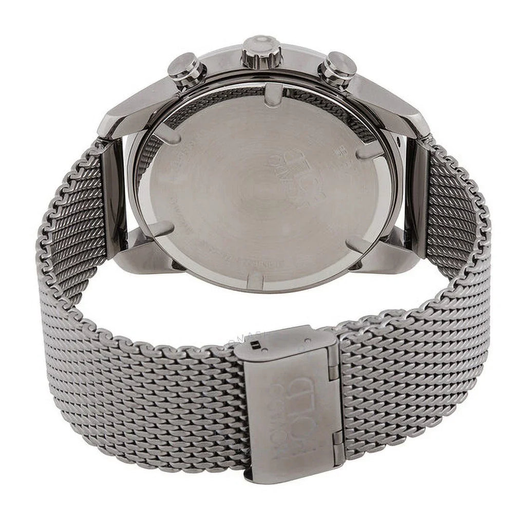 MENS CHRONOGRAPH BAND GREY BOLD VERSO 3600910 MESH WATCH DIAL MOVADO GREY