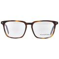 EZ5201 Eyeglasses Zegna Ermenegildo Dark Rim Havana Rectangle Full