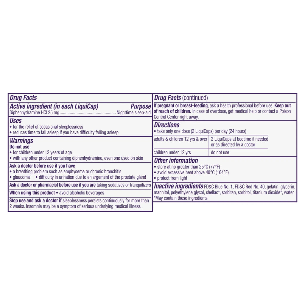 Sleep-Aid, Nighttime 24 (Pack ZzzQuil 4) of ea LiquiCaps