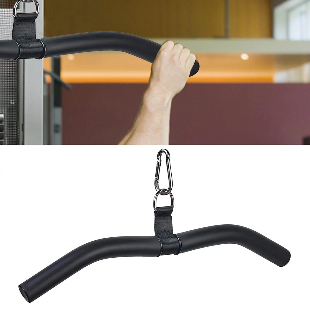 Attachment Accessories, Machine Down Accessories, Machine Equipment Weight for Tricep Press Cable LAT Pulldown Pulldown Attachment Gym, Cable LAT Bar