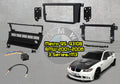 Panel Dash Metra with Adapter Kit 40-VW10 Vehicle BMW Installation 99-06 Antenna Double 3-Series and with 95-9310B Metra Harness 70-8590 Metra 5-Switch DIN Wiring