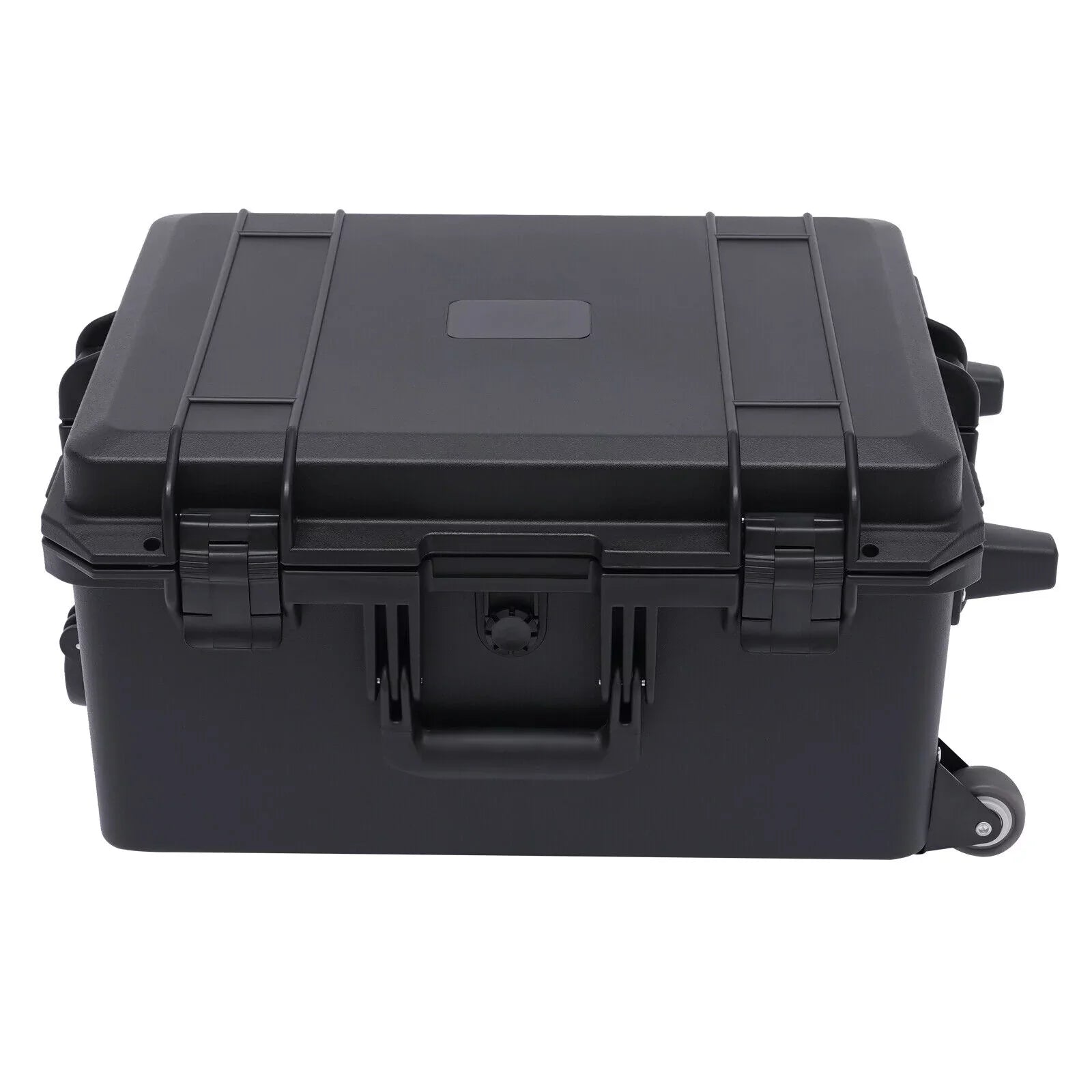12" 5 16.7" Hard and Black Handle Case with 21.25" Layers x Tools x Equipment Box and Portable Camera Large Case Hard Water Foam Protective Miumaeov Laptop with Shock Wheels Resistant