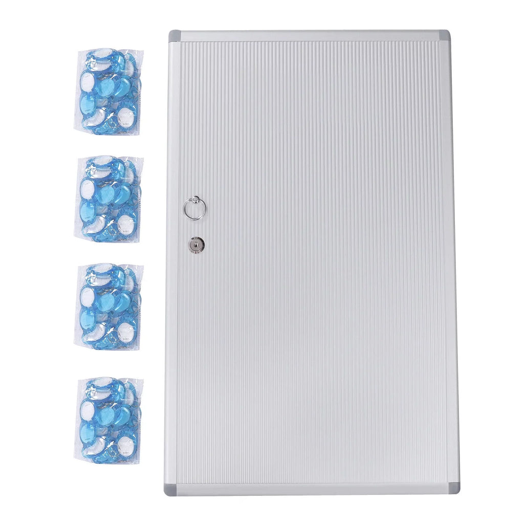 Safe Lock Box 96 Cabinet Organizer Box Key Cabinet Silver Wall Mount Storage Key