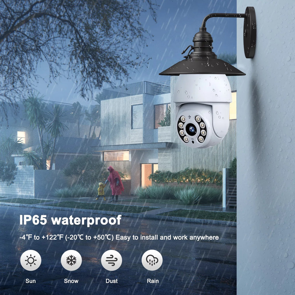 SC30 Camera Surveillance Packs Dome WiFi Wireless Toguard 2K/4MP Light Outdoor PTZ 2 Indoor Camera Bulb Security